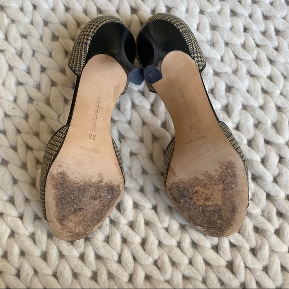 Manolo Blahnik Glen Plaid d’orsay pumps size 38 - Picture 6 of 7